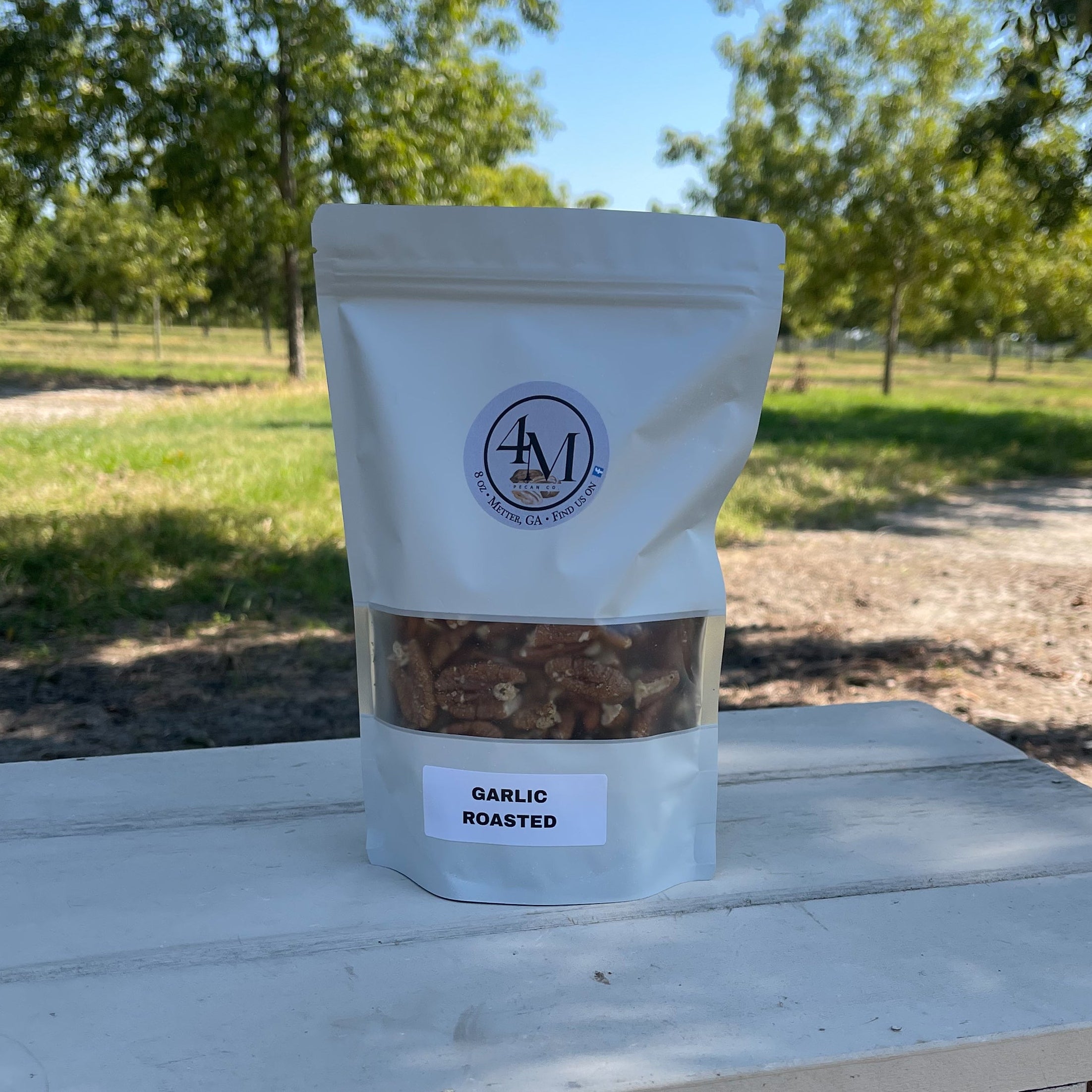 Garlic Roasted Pecans