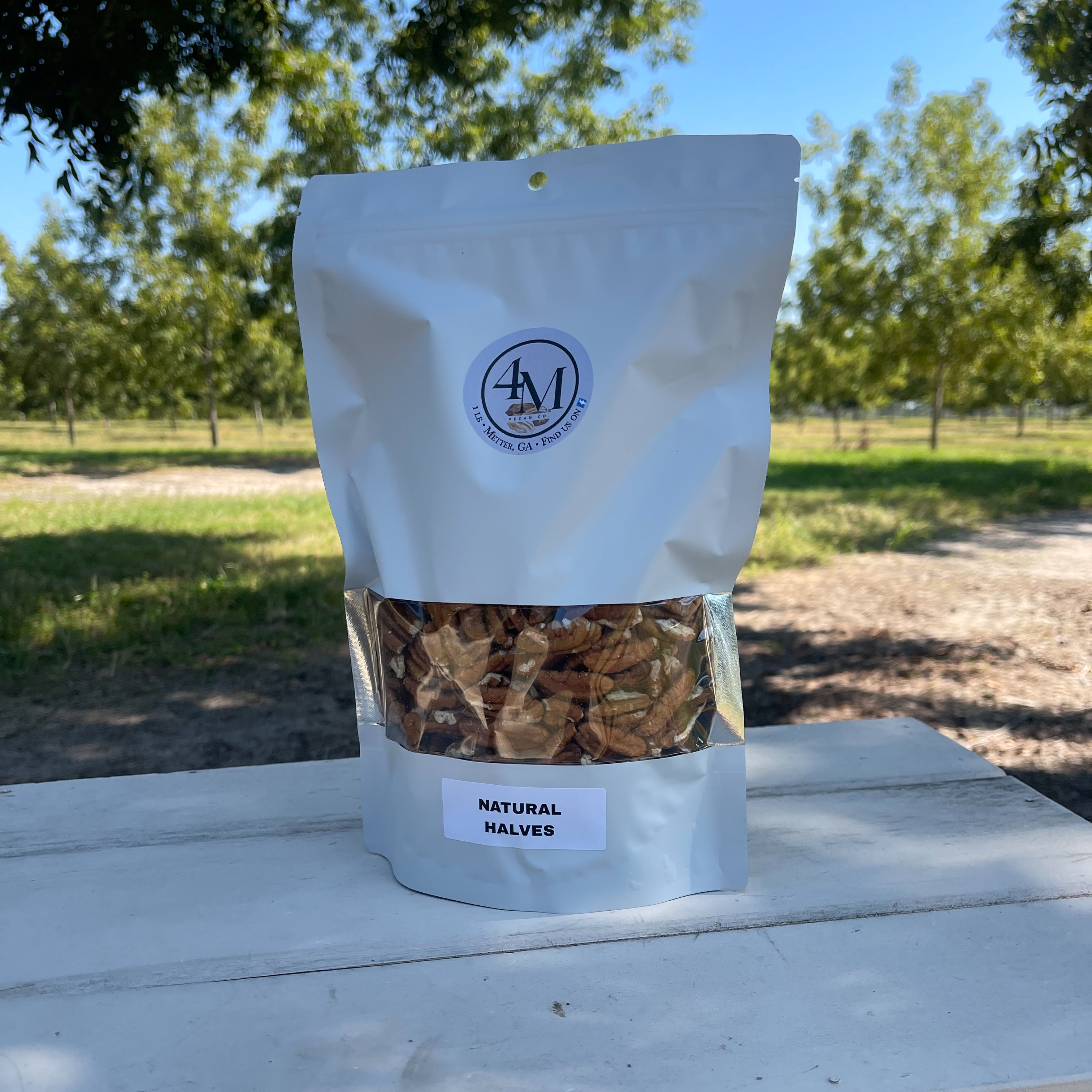 1 lb Natural Pecan Halves