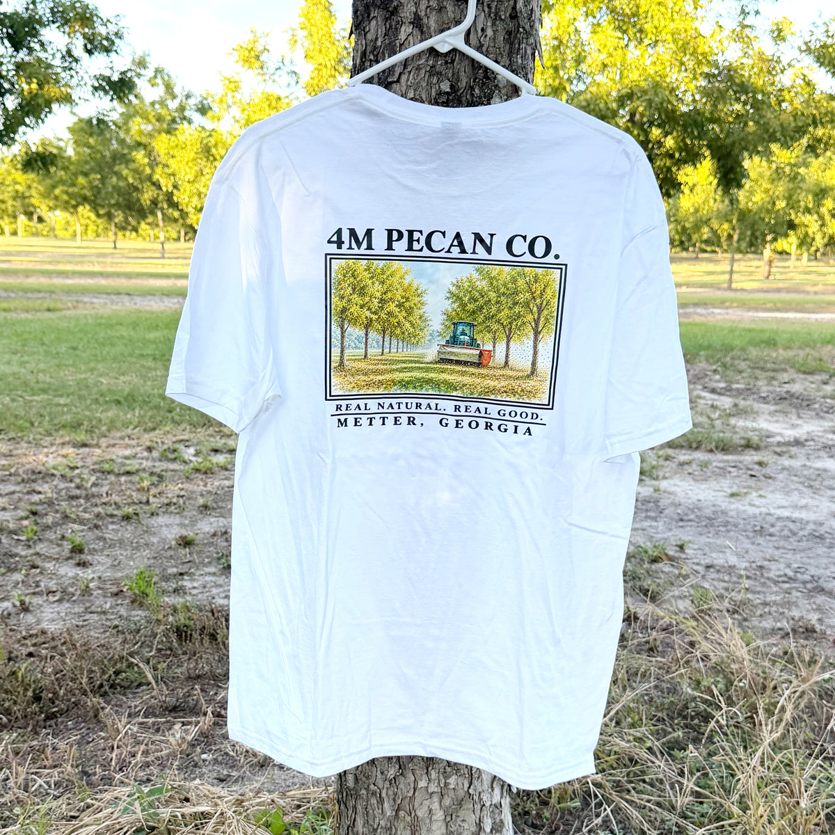 Sweeping the Orchard T-Shirt | White