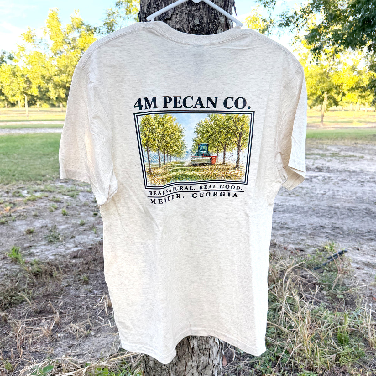 Sweeping the Orchard T-Shirt | Heather Oatmeal